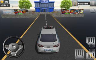 Police Car Stunt syot layar 3