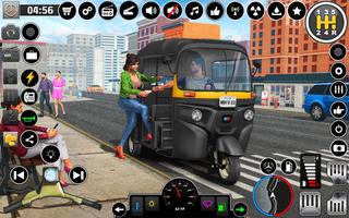 Bicycle Rickshaw Driving Games 스크린샷 1