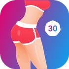 Home fitness challenge simgesi