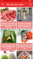 Cách bảo quản thực phẩm poster