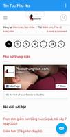 Phụ Nữ Trung Niên: Tin tức online dành cho phụ nữ Screenshot 2