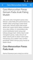 Cara Menurunkan Panas Demam Anak screenshot 1
