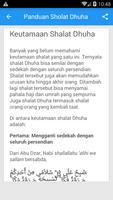 برنامه‌نما Cara Sholat Dhuha dan Bacaannya عکس از صفحه