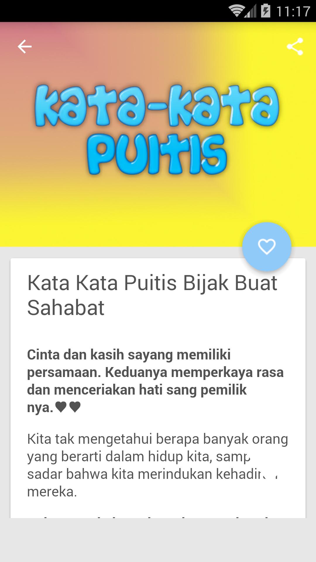 Kata Kata Puitis For Android Apk Download