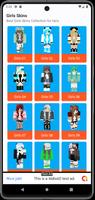 Skins Girls for Minecraft PE poster