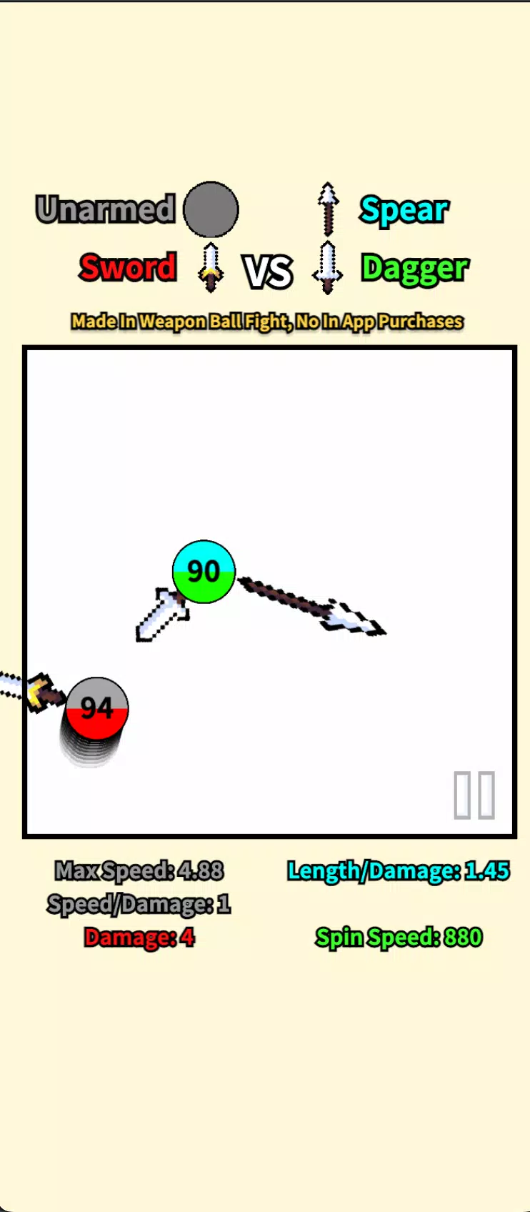 Weapon Ball Fight