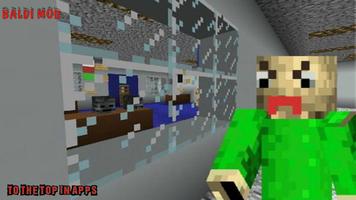 new Baldi mod for mcpe capture d'écran 3