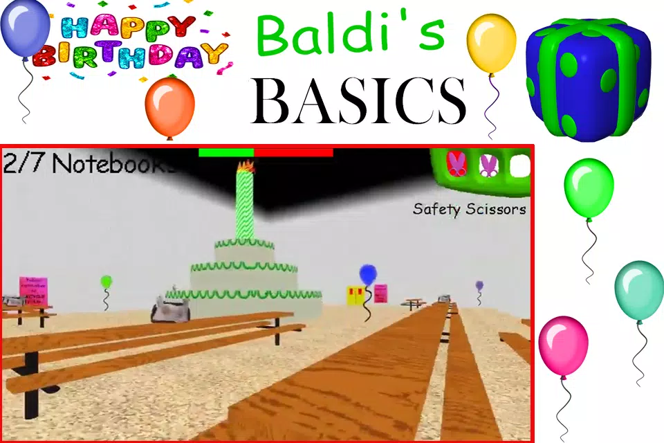 Baldi's Basics Birthday Bash by Basically Games