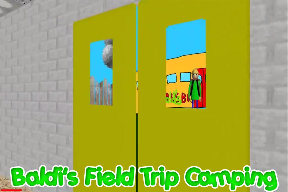 Field Trip Of Balding Teacher Let S Go Camping For Android Apk - baldi camp in fun and camping demo roblox