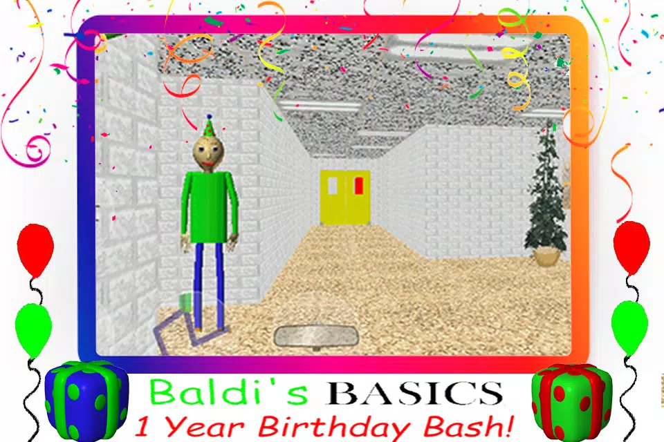 Baldi's Basics Birthday Bash - NEW MOD MENU APK 