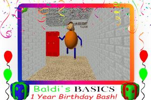 Baldi's Basics Birthday Bash Party скриншот 1