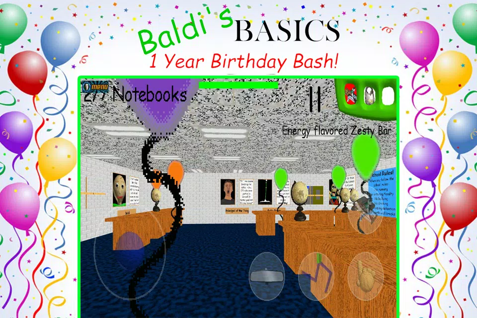 Baldi's Basics Birthday Bash - NEW MOD MENU APK 