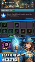 Idle Wizard: Tower Defense RPG تصوير الشاشة 3