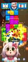 Kitty Girl Pop Blocks screenshot 2