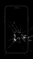 Broken Screen Wallpaper پوسٹر