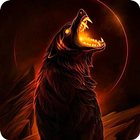 Neon Wolf Wallpaper biểu tượng
