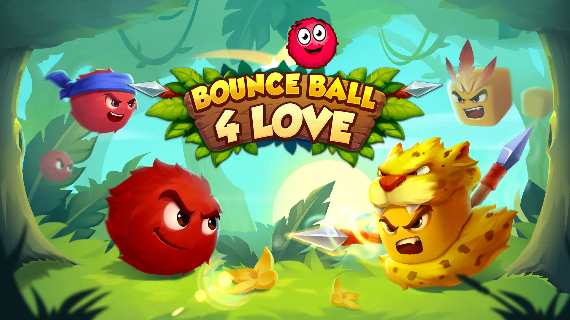 Bounce Ball 4 Love and Red Roller Ball 3 APK for Android Download