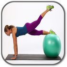 Exercice avec ballon de gymnastique DOMYOS icône