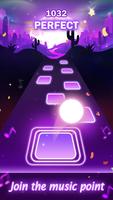 Ballz Hop:Dancing Tiles постер