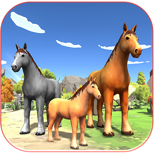 Pferde Überleben Familie Simul