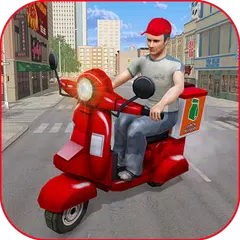 Скачать Moto Bike Pizza Delivery Games XAPK