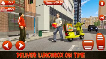 Moto Bike Pizza Delivery Games Screenshot 1