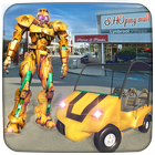 آیکون‌ US Robot Shopping Mall Car Taxi Driver