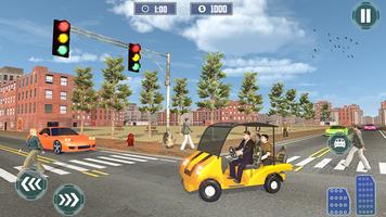 US Robot Shopping Mall Car Taxi Driver screenshot 3