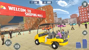 US Robot Shopping Mall Car Taxi Driver پوسٹر