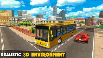 Bus Coach Driving Simulator 3D New Free Games 2020 Ekran Görüntüsü 1