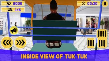 Modern Tuk Tuk Auto Rickshaw - Free Driving Games screenshot 2