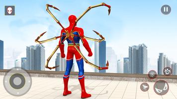 Spider games: Miami Superhero Poster