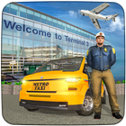 Real Taxi Airport City Driving-New car games 2020 иконка