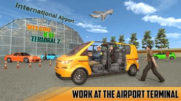 Real Taxi Airport City Driving-New car games 2020 скриншот 3