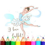 Ballete Coloring Book
