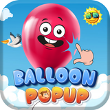Kids Balloon Popup - Pop It! Zeichen