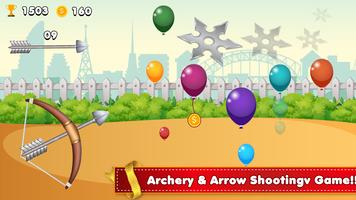 Bow and Arrow games Shooting People скриншот 1