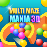 Maze Ball Mania Puzzle Game