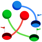 Connect Color Ball-Puzzle Game ícone