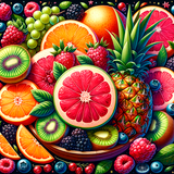 Connect the Fruits icon