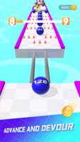 Color Balls 3D 2048 پوسٹر