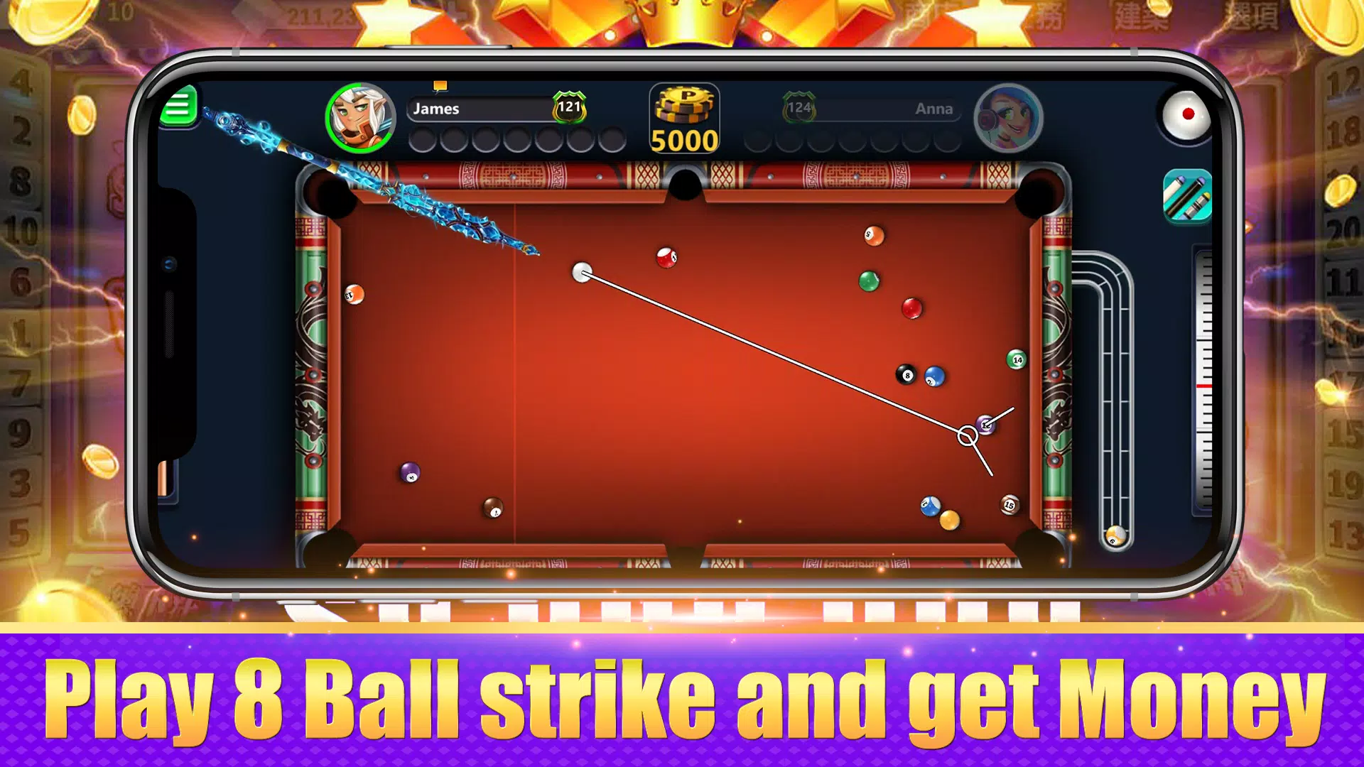 Download do APK de 8 Ball Strike Win Money para Android