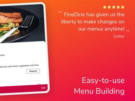 FineDine Tablet Menu 스크린샷 1