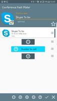 Conference Fast Dialer स्क्रीनशॉट 3