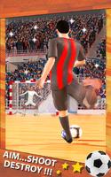 Shoot Goal - Futsal Fußball Plakat