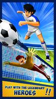 Poster Shoot Goal Anime Soccer Manga