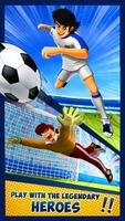 Shoot Goal Anime Soccer Manga โปสเตอร์