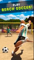 Shoot Goal - Beach Soccer Game स्क्रीनशॉट 3