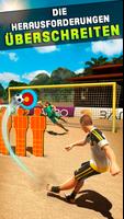 Schießen Tor Beach Soccer Plakat