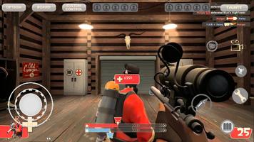 Teams Strike Fortress 2 Mobile captura de pantalla 3